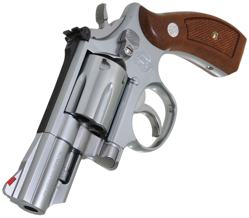 S&W M66 2.5in COMBAT MAGNUM STAINLESS Finish Ver.3