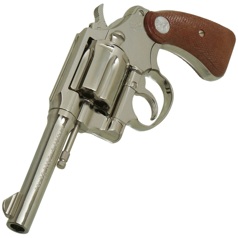 Colt POLICE POSITIVE 4in Nickel