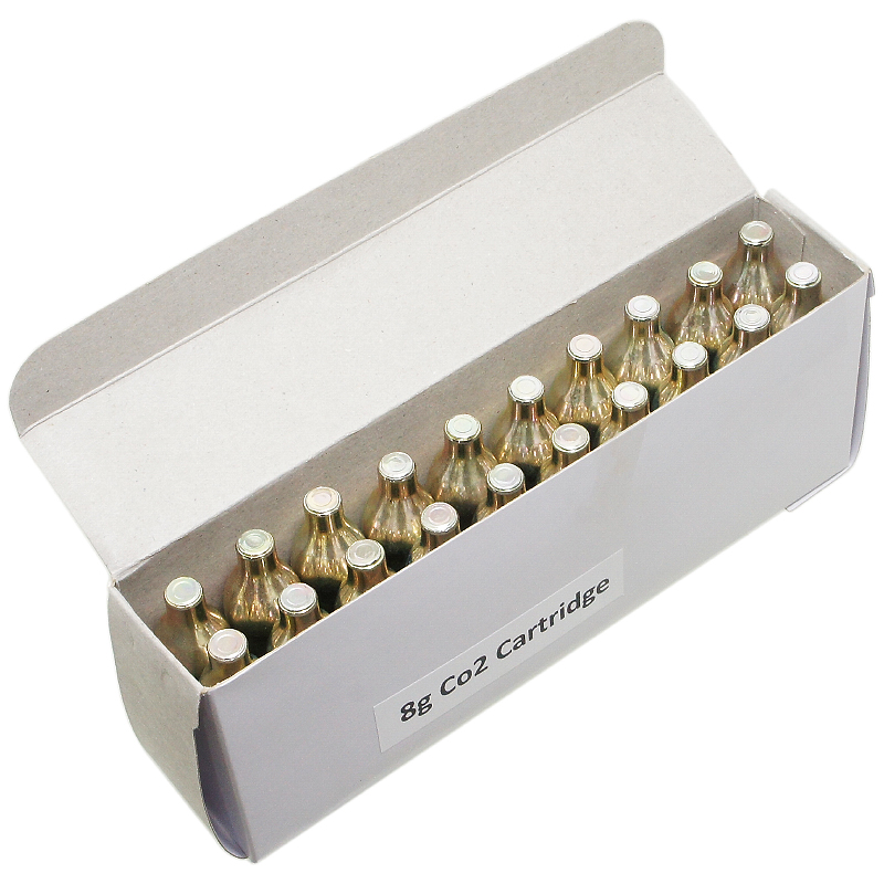 CO2 8gカートリッジ 20本