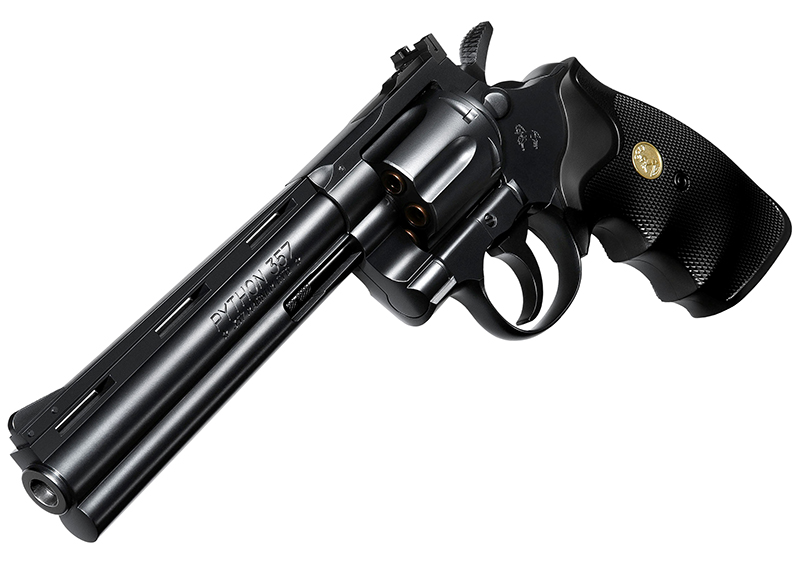 エアーリボルバー　パイソン.357　6インチ　BK