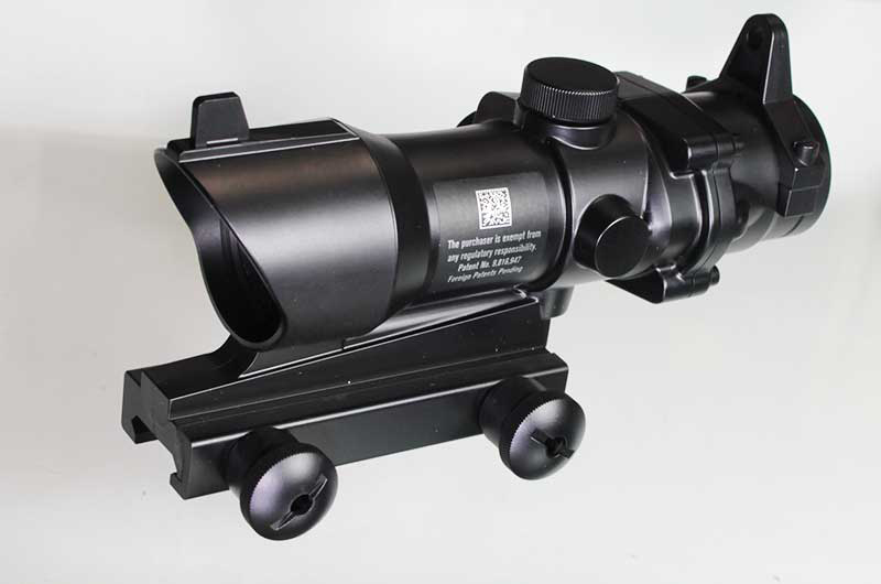 18mmレイル用ズームスコープ BK