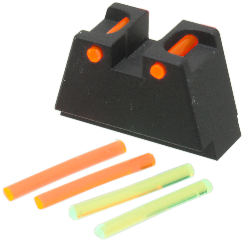 Wii Tech GLOCK Gen.5 High Fiber Optic Rear Sight