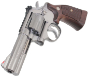 S&W　M686　4in　ABS 木製グリップ付