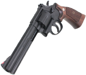 S&W　M586　6in　ABS 木製グリップ付